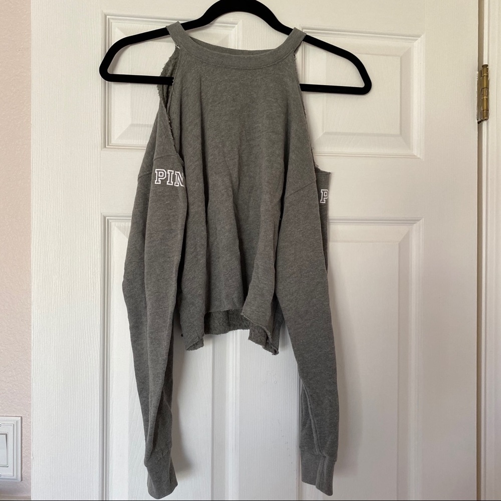 Victoria’s Secret Pink cut out Sweatshirt